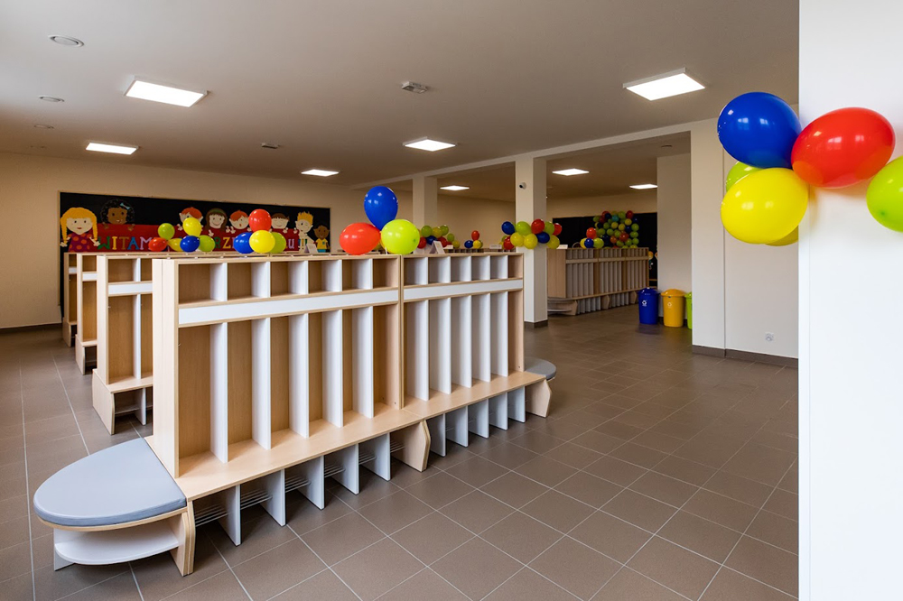 Wnętrza budynku - szatnia, fot. Grzegorz Bukała/Urząd Miasta Rzeszowa